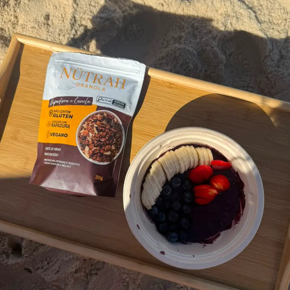 Granola Rapadura e Canela