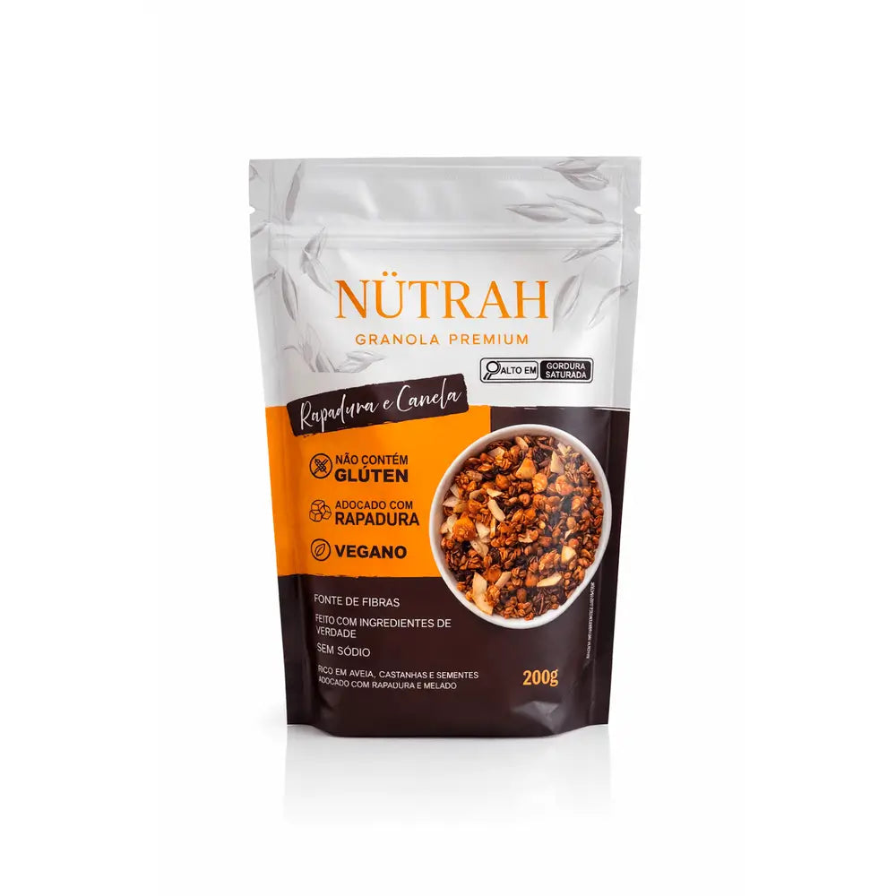 Granola Rapadura e Canela