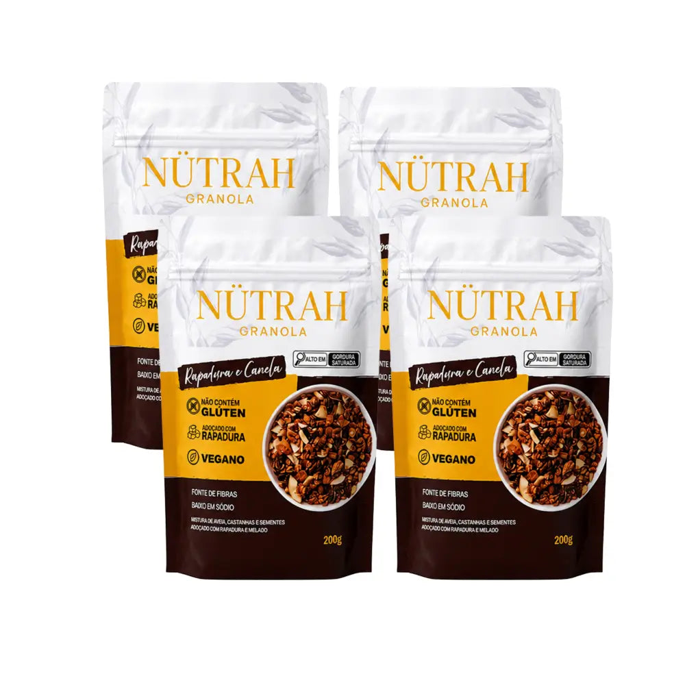 Kit Essencial NÜTRAH Rapadura & Canela