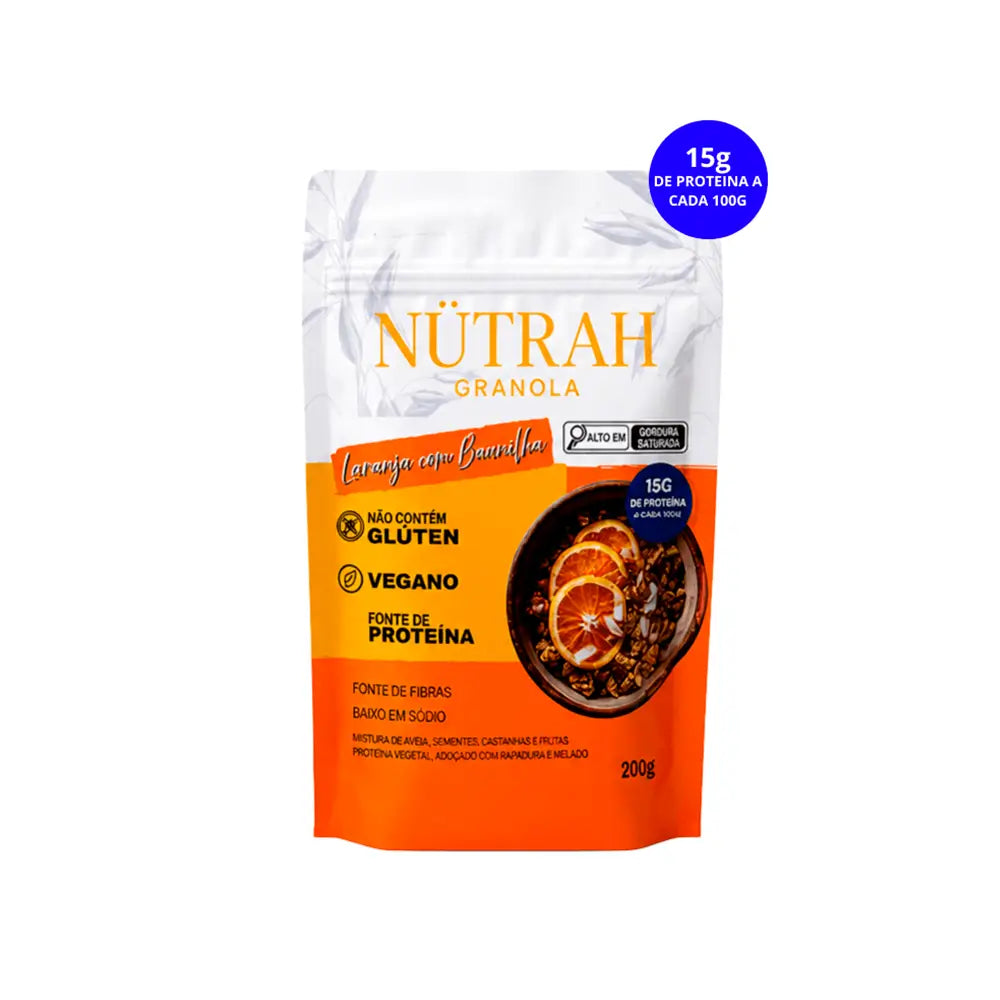 Granola Laranja & Baunilha Proteica